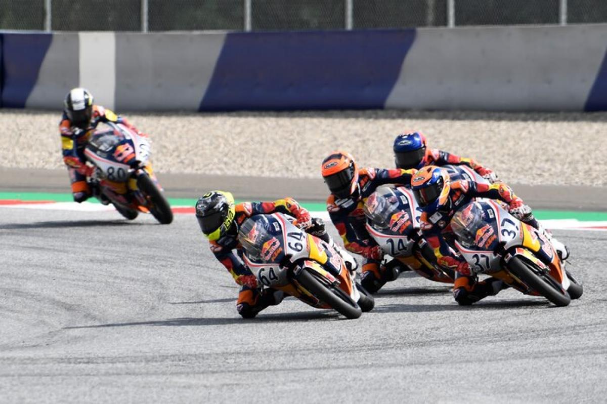 red bull rookies cup bike