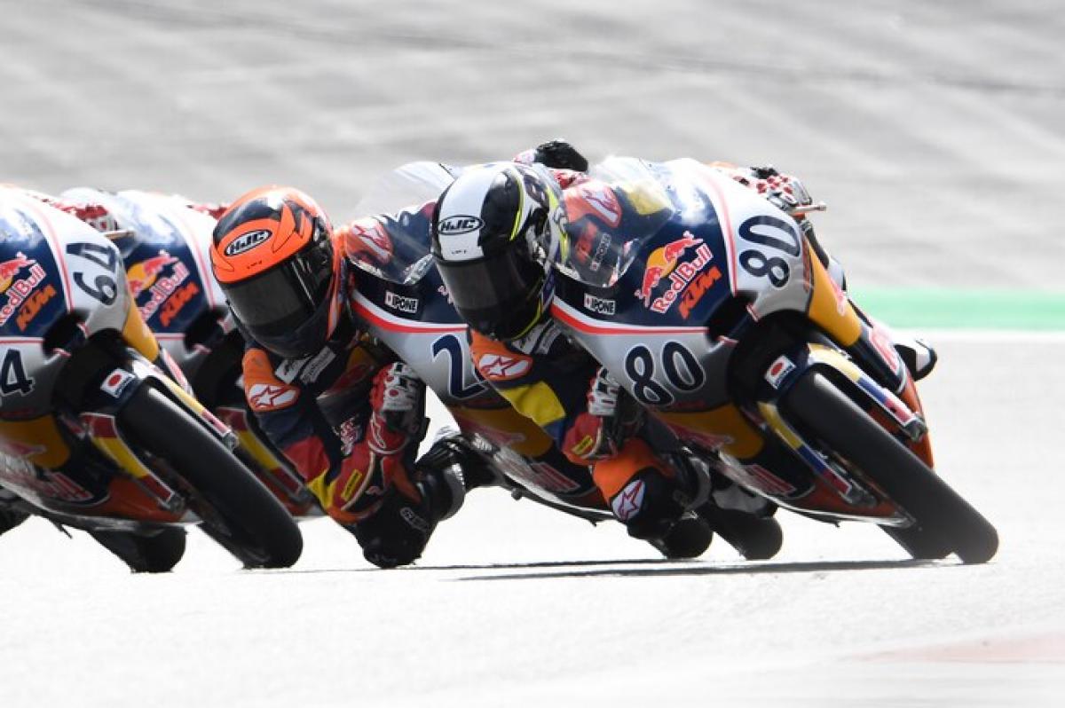 red bull rookies cup bike