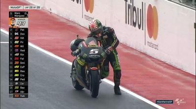 Never EVER give up! @JohannZarco1 was forced to push his