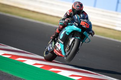 Quartararo, leader nella FP4. Cosa riuscirà a fare in gara?