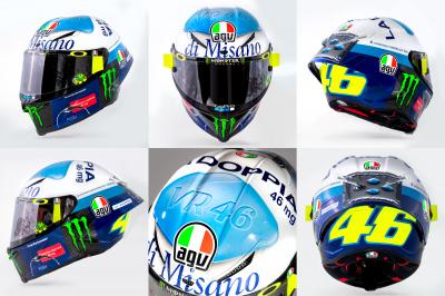 Restaurar Racional Perspectiva El casco más esperado: la mejor pastilla del 'Doctor' | MotoGP™
