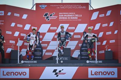 Moto3™: Die Stimmen der Top 3 beim San MarinoGP