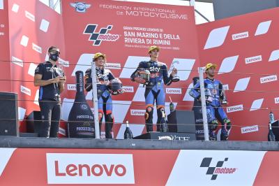 Moto2™: I piloti sul podio commentano la gara