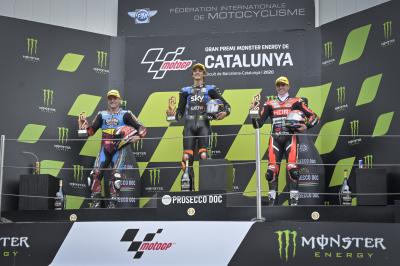 "I was pushed so hard for that" - Moto2™ rostrum round-up