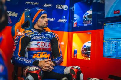 Oliveira 'too cautious' in Q2 after being left with one bike