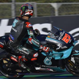 Quartararo takes charge at Le Mans, Mir forced into Q1