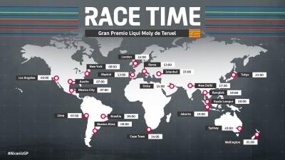 Horarios del GP Liqui Moly de Teruel: Atención al domingo