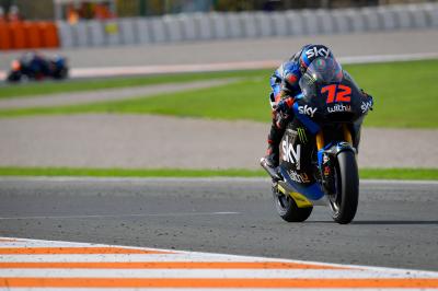 Bezzecchi top in a bruising Moto2™ FP3 that saw Lowes crash