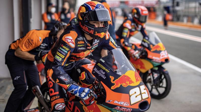 ウォームアップ走行 佐々木歩夢が決勝レース前に１番手 Motogp