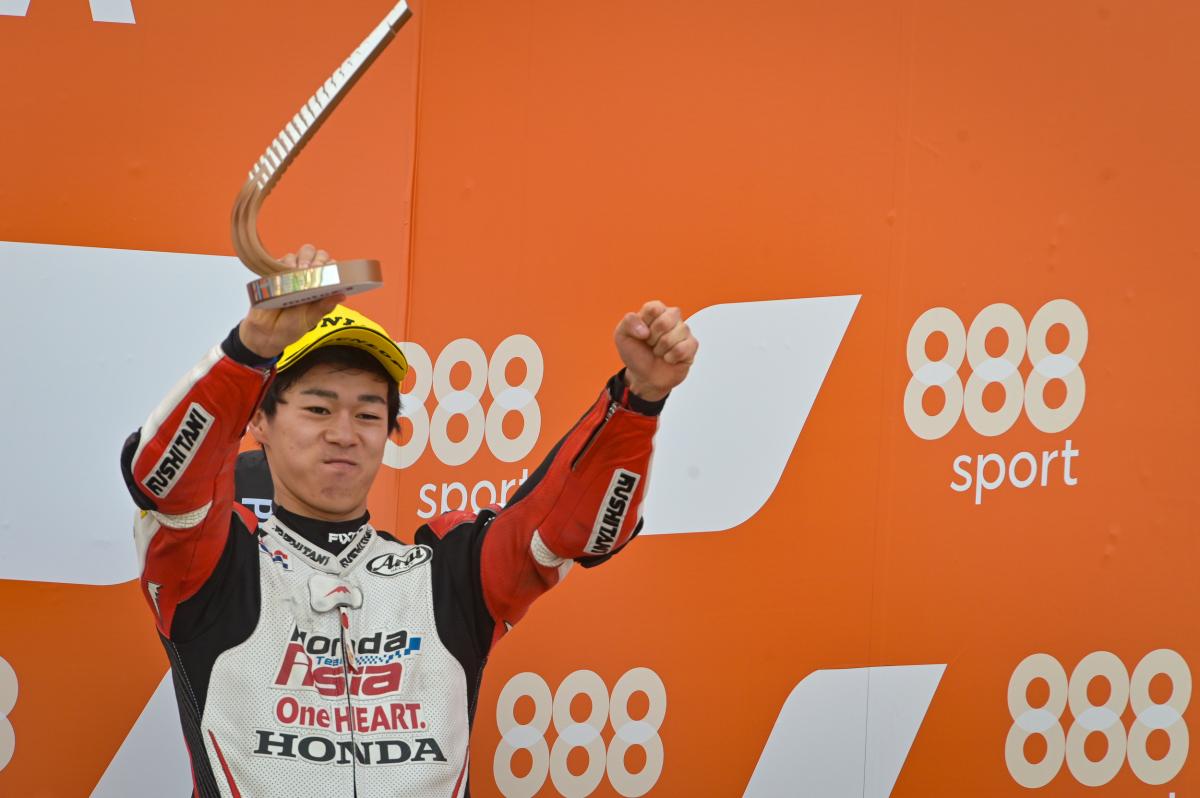 Ogura set for Moto2™ as Honda Team Asia confirm 2021 line-up | MotoGP™