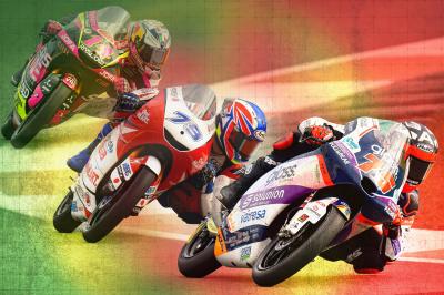 Arenas, Ogura y Arbolino se juegan el título de Moto3™