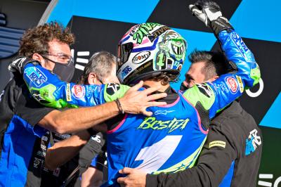 Enea Bastianini è il nuovo Campione del Mondo Moto2™ 