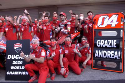 Dovizioso saluta la Ducati a Portimão