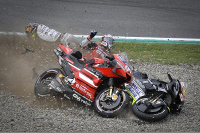 Informe MotoGP™: ¿Quién sufrió más caídas en 2020?