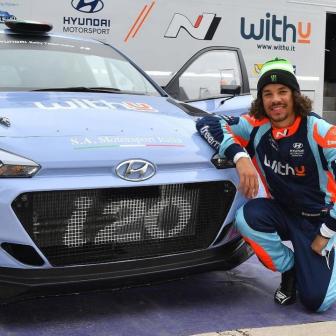 Morbidelli swaps two wheels for four at Monza WRC event