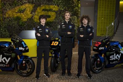 Sky Racing Team Vr46 Unveil Their 2021 Liveries Motogp