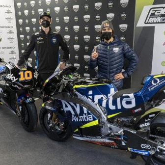 Bastianini and Marini unveil their 2021 machines