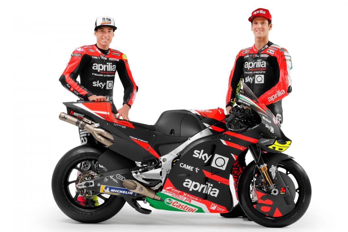 Aprilia Racing Team Gresini unveil revamped 2021 RS-GP | MotoGP™