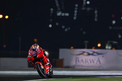Miller è capolista del venerdì, Ducati domina a Losail