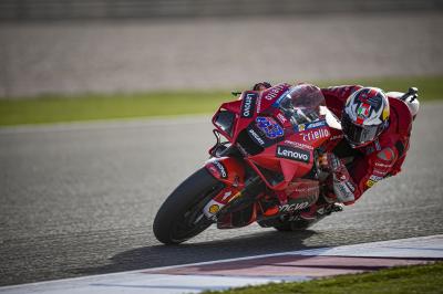 Ducati vola in Qatar; Miller primo dopo le Prove Libere