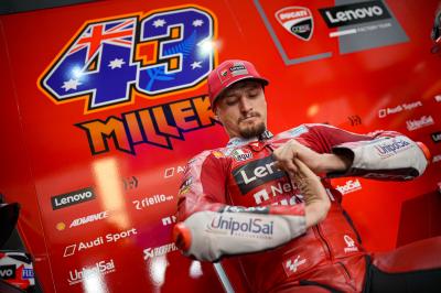 Miller: “Sarò tra i primi due già alla curva 1”