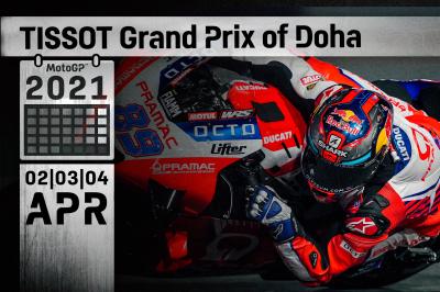TIME SCHEDULE: Tissot Grand Prix of Doha