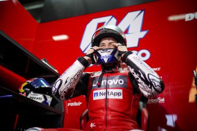 Dovizioso afila sus garras para debutar con Aprilia en Jerez