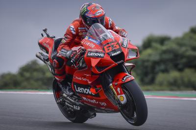 GP du Portugal – FP2 : Bagnaia se hisse aux commandes