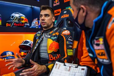 KTM content after breakthrough with the softer front tyre