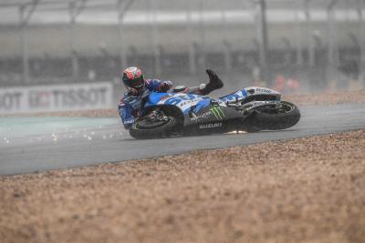 Rins in a rut as third crash ruins another podium chance