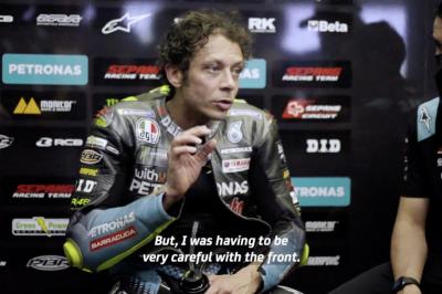 UNSEEN: Rossi's relief at making top ten return on home soil