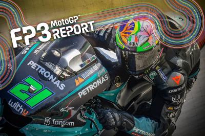 Aviso de Morbidelli y suerte dispar para Rossi y Miller