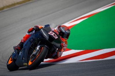 Viñales top, Marquez clocks most laps, KTM busy in Barcelona