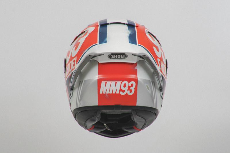 マルク・マルケスがレトル風ヘルメット準備