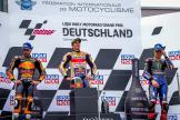 Marc Marquez, Fabio Quartararo, Miguel Oliveira, Liqui Moly Motorrad Grand Prix Deutschland