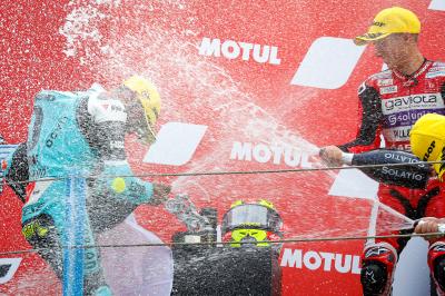 Moto3™: I piloti sul podio commentano il Motul TT Assen