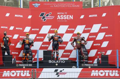 Moto2™ rostrum round up: R. Fernandez, Gardner, A. Fernandez