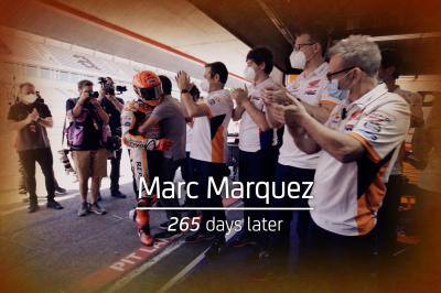 265 giorni per tornare Marc Marquez