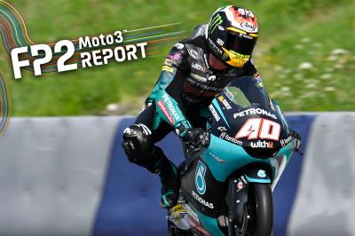 Binder tops Friday proceedings as weather disrupts FP2