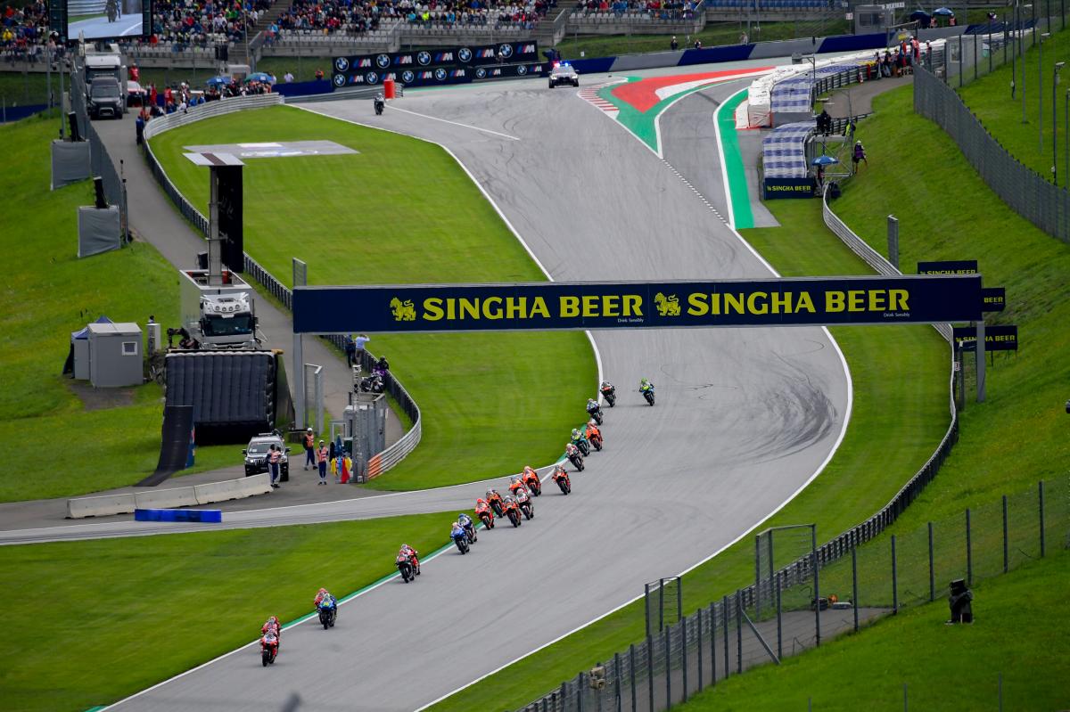 Red Bull Ring To Update Motogp Layout For 22 Motogp