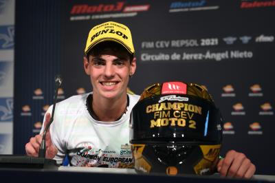 Aldeguer se proclama Campeón de Europa de Moto2™