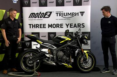 WATCH: Triumph and Dorna Sports agree to extend partnership