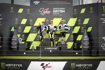 Moto3™: I piloti sul podio commentano la gara britannica