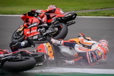In photos: Marc Marquez and Martin's crash sequence