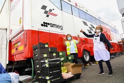 MotoGP™ contributes to British GP food surplus initiative