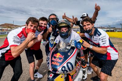 David Alonso, il nuovo campione della Red Bull Rookies Cup