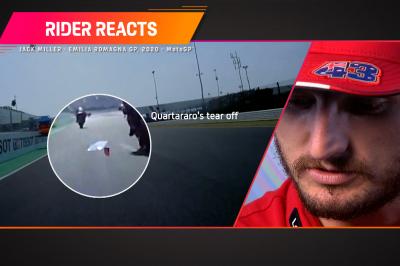 Rider Reacts: Miller e un imprevisto surreale a Misano