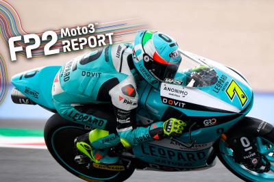 Moto3™ - Misano : Foggia se maintient aux commandes en FP2