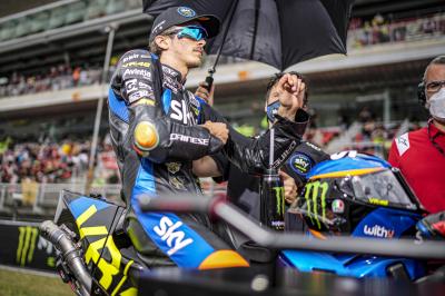 Luca Marini on: being a rookie, Rossi inspiration and 2022