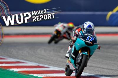 McPhee holds 0.041s advantage in Moto3™ Warm Up 